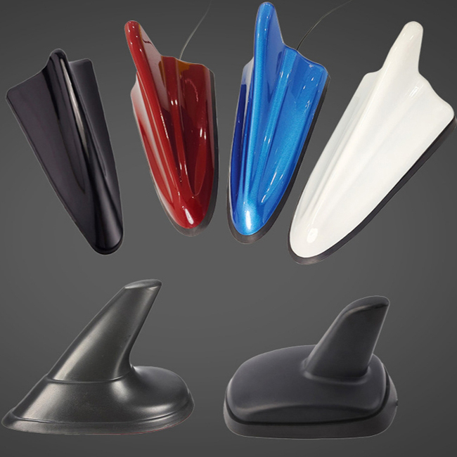 Car shark fin series antenna